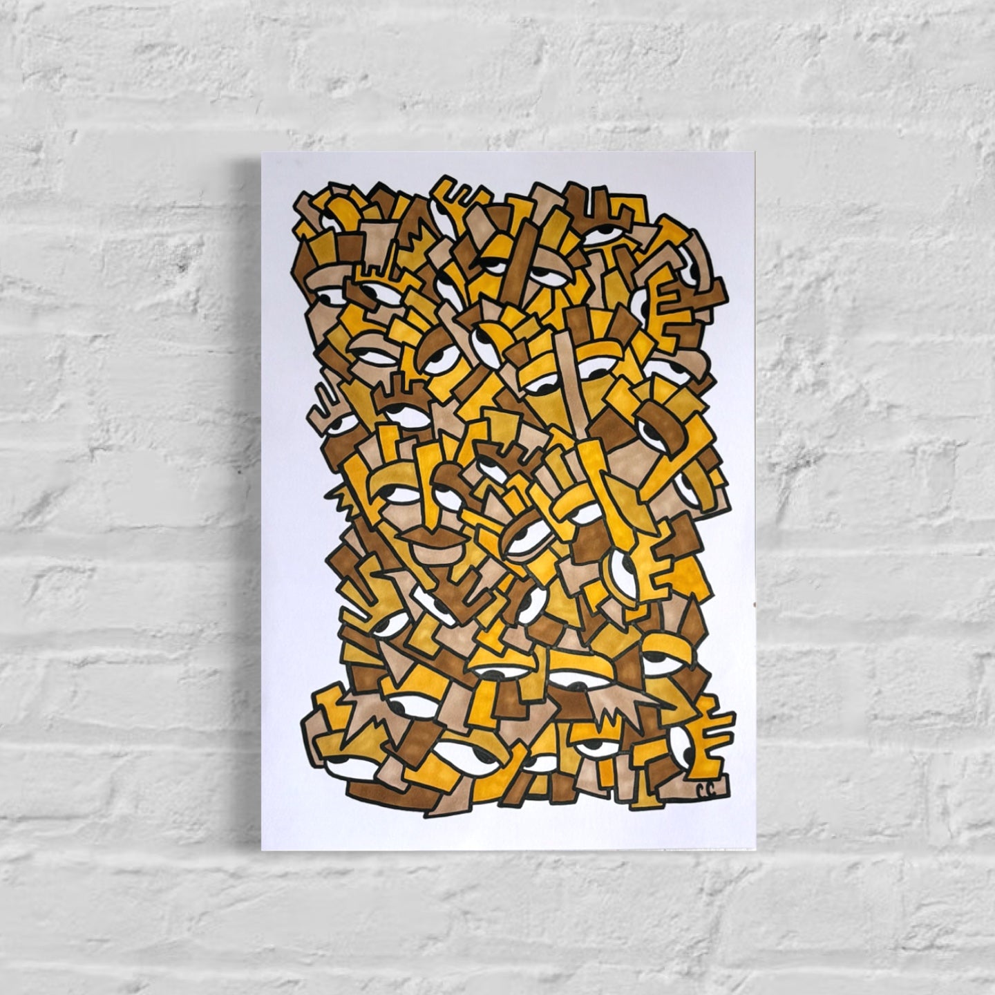 A3 Poster “De Zon op de Dam”