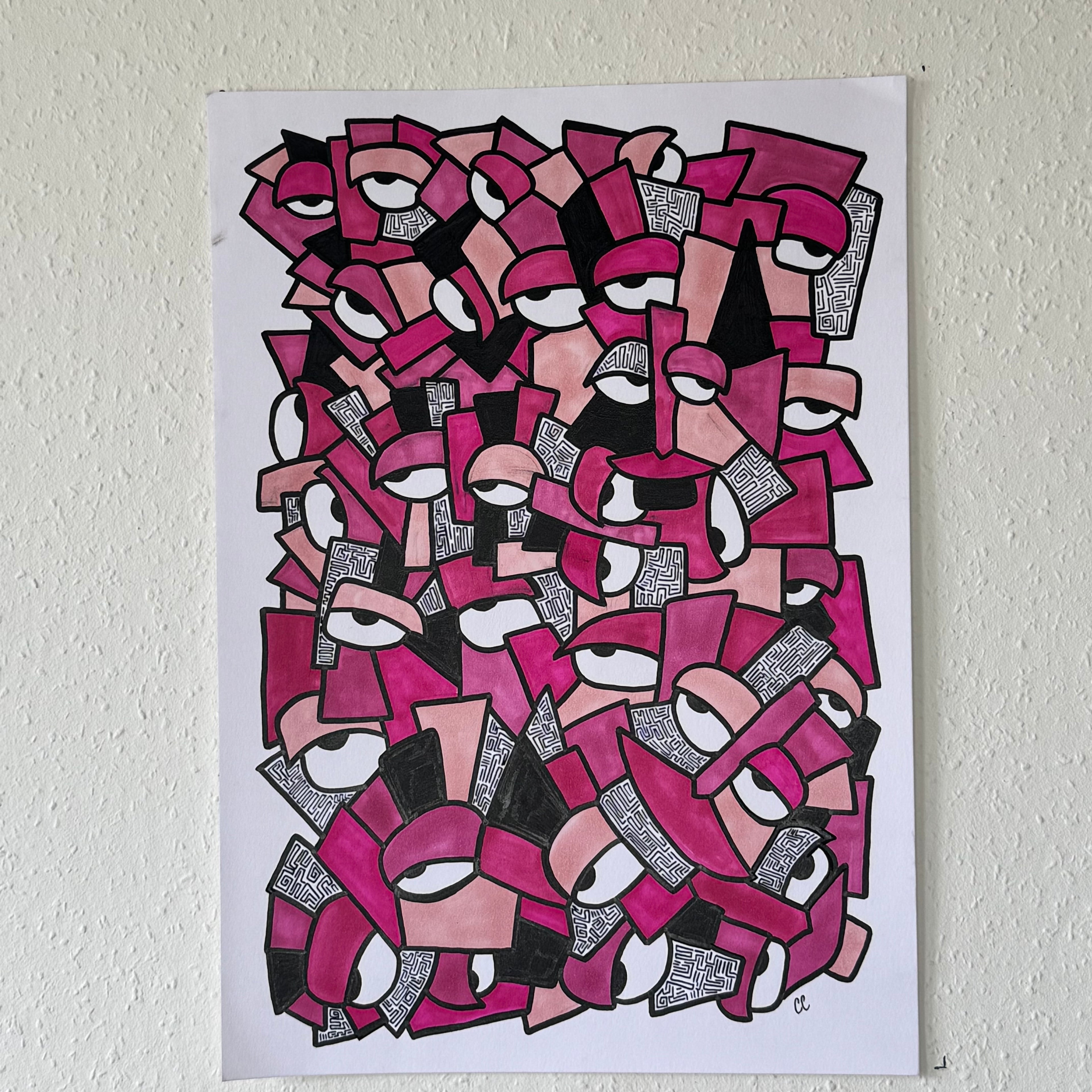 A3 Poster “ Rose Gedachtes”