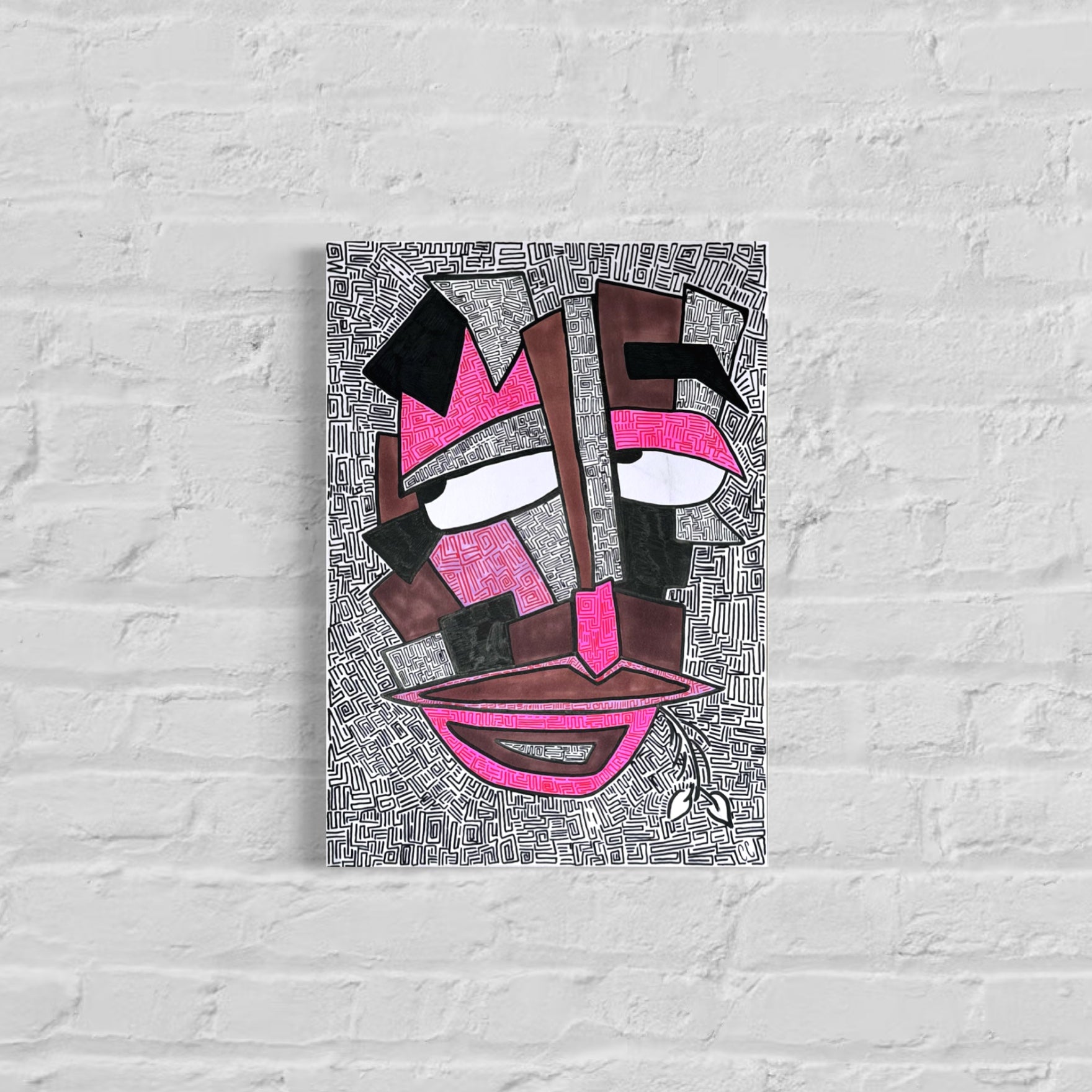 A3 Poster “De Paden die Ik bewandel”