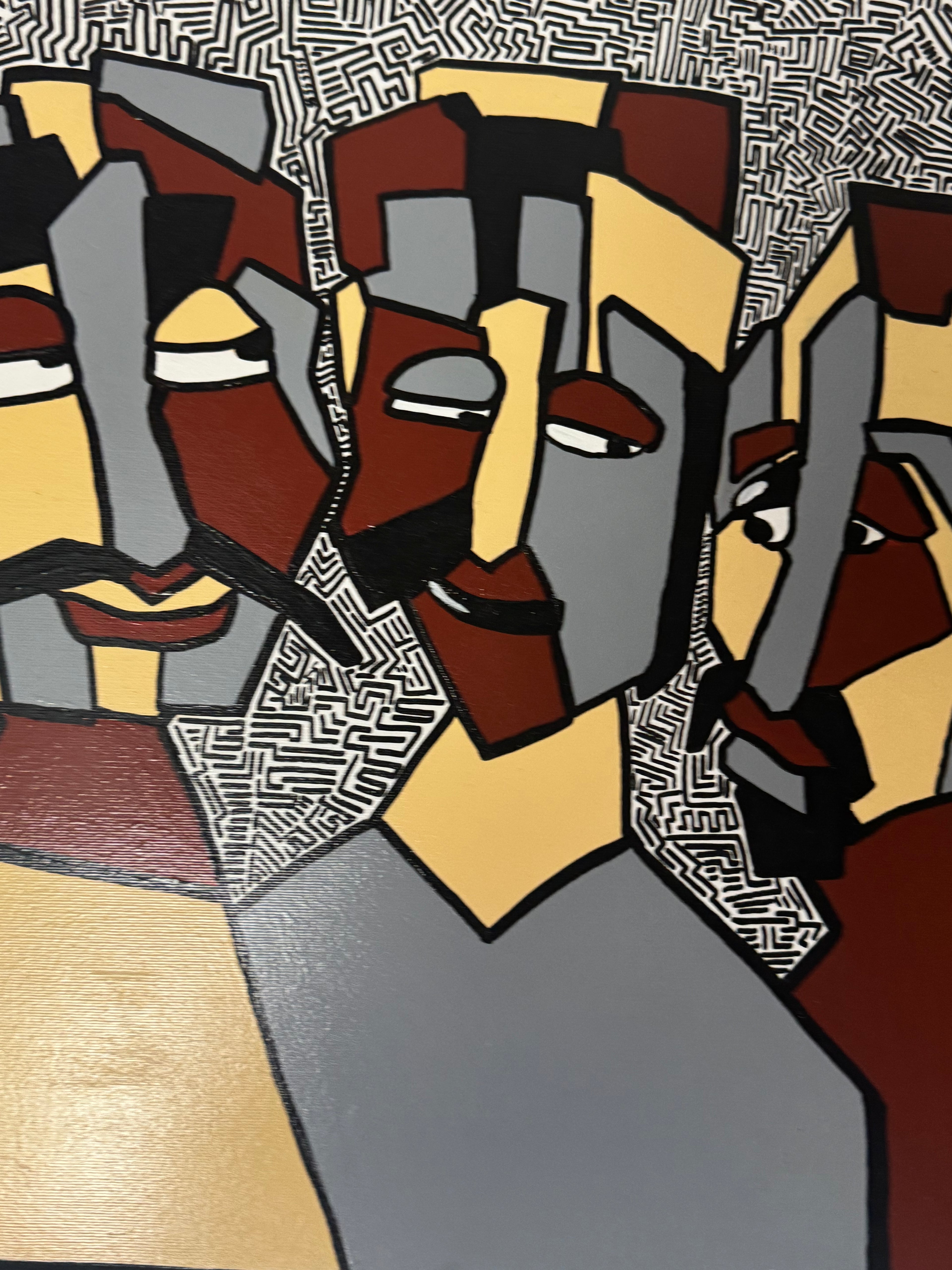 De Vier 50x70 Cm