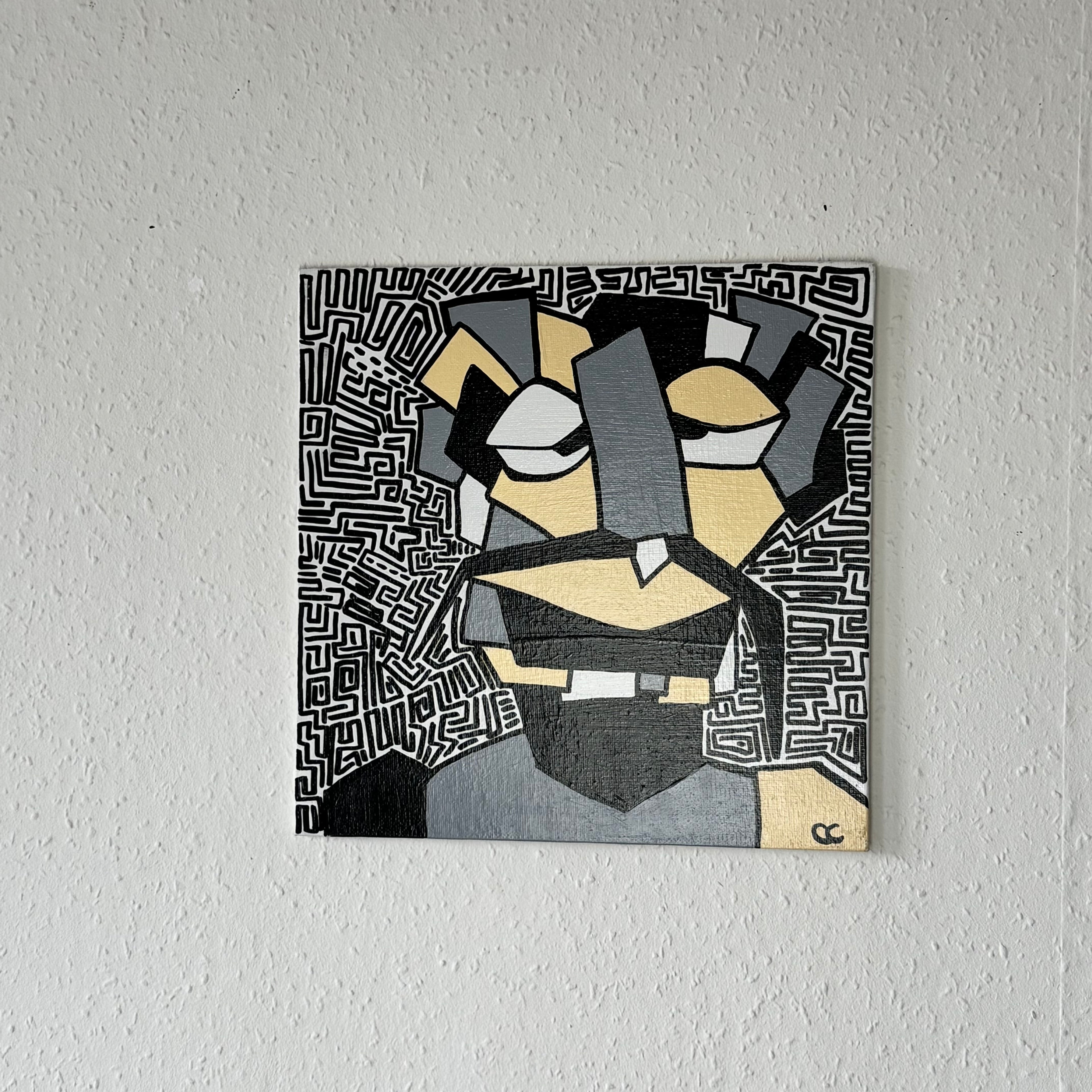 “De Parelstad” 25x25 cm