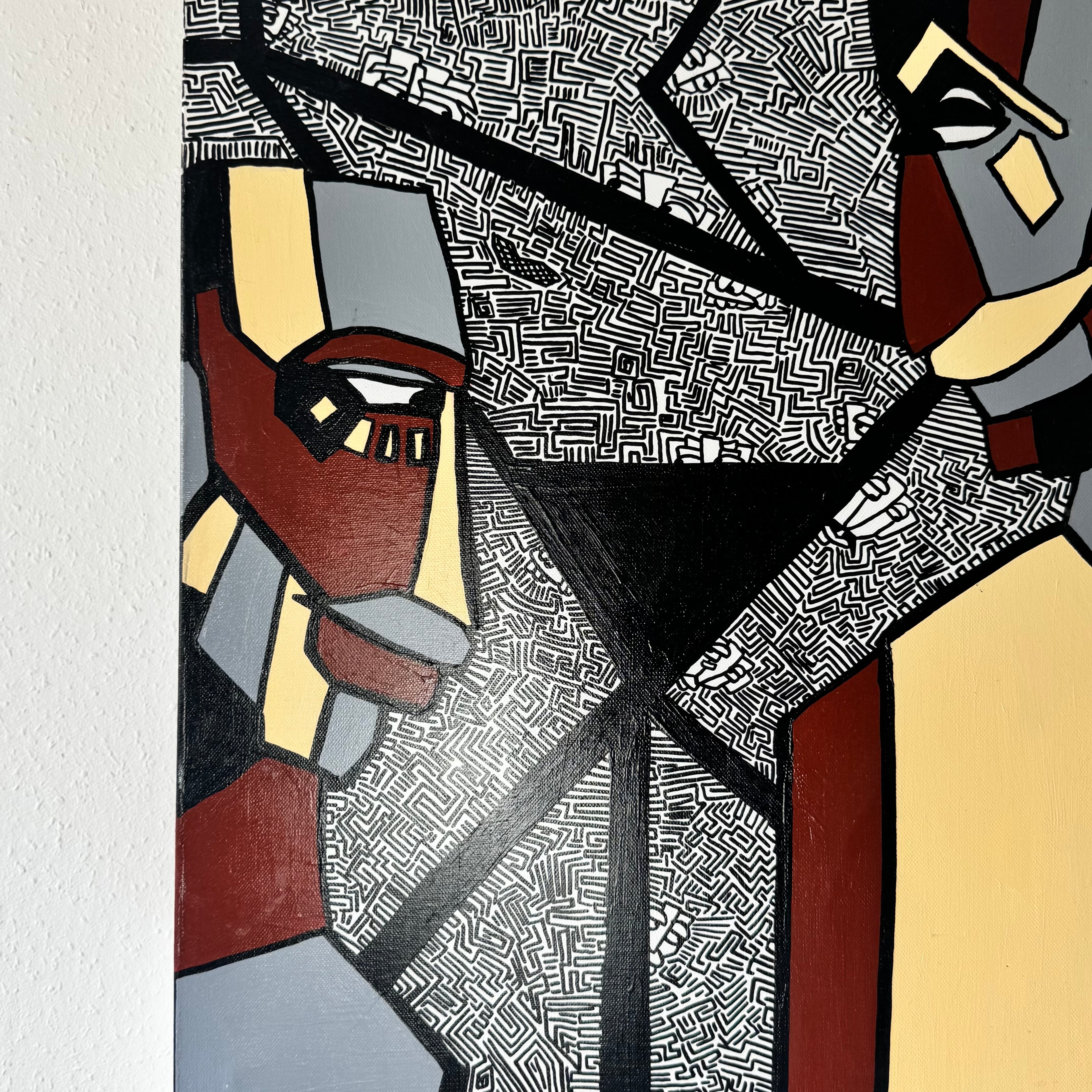 “Kun je het nu Zien” 50x70 cm