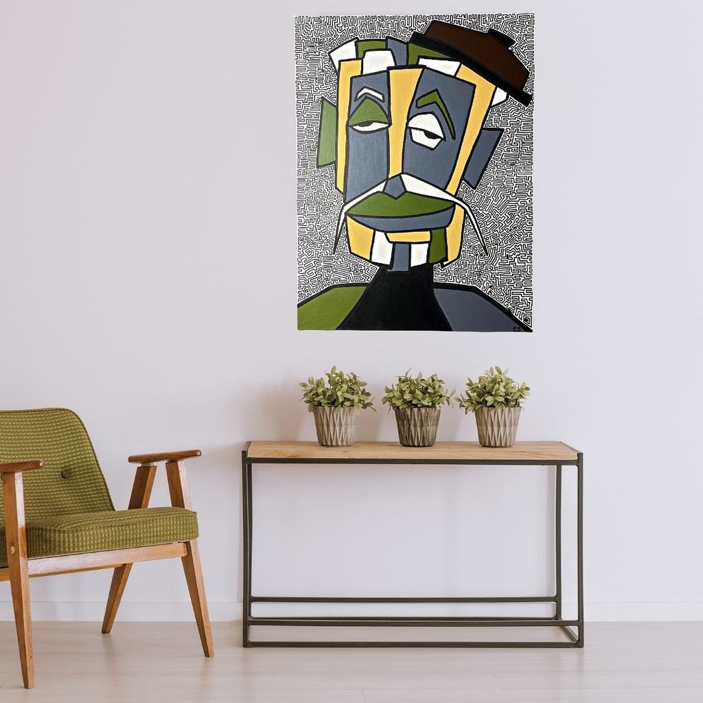 Grijp De Hoed 60x80 Cm