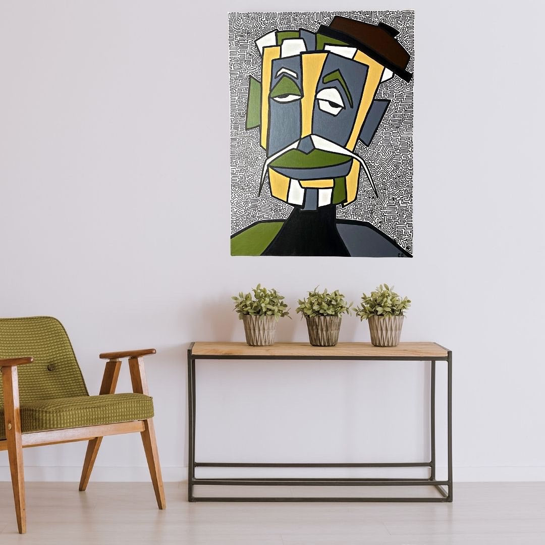 Grijp De Hoed 60x80 Cm