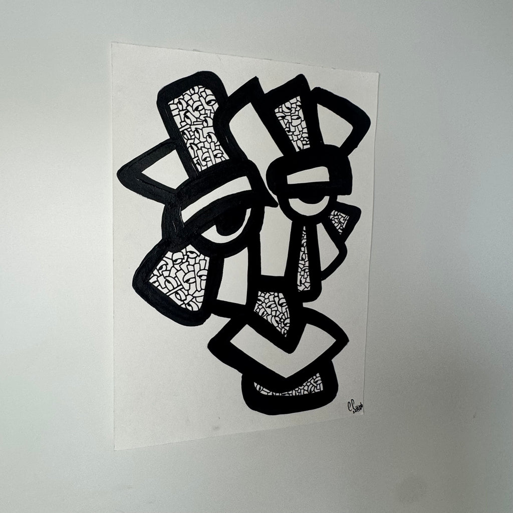 “Vragen op de Brug” 24x33.5 cm