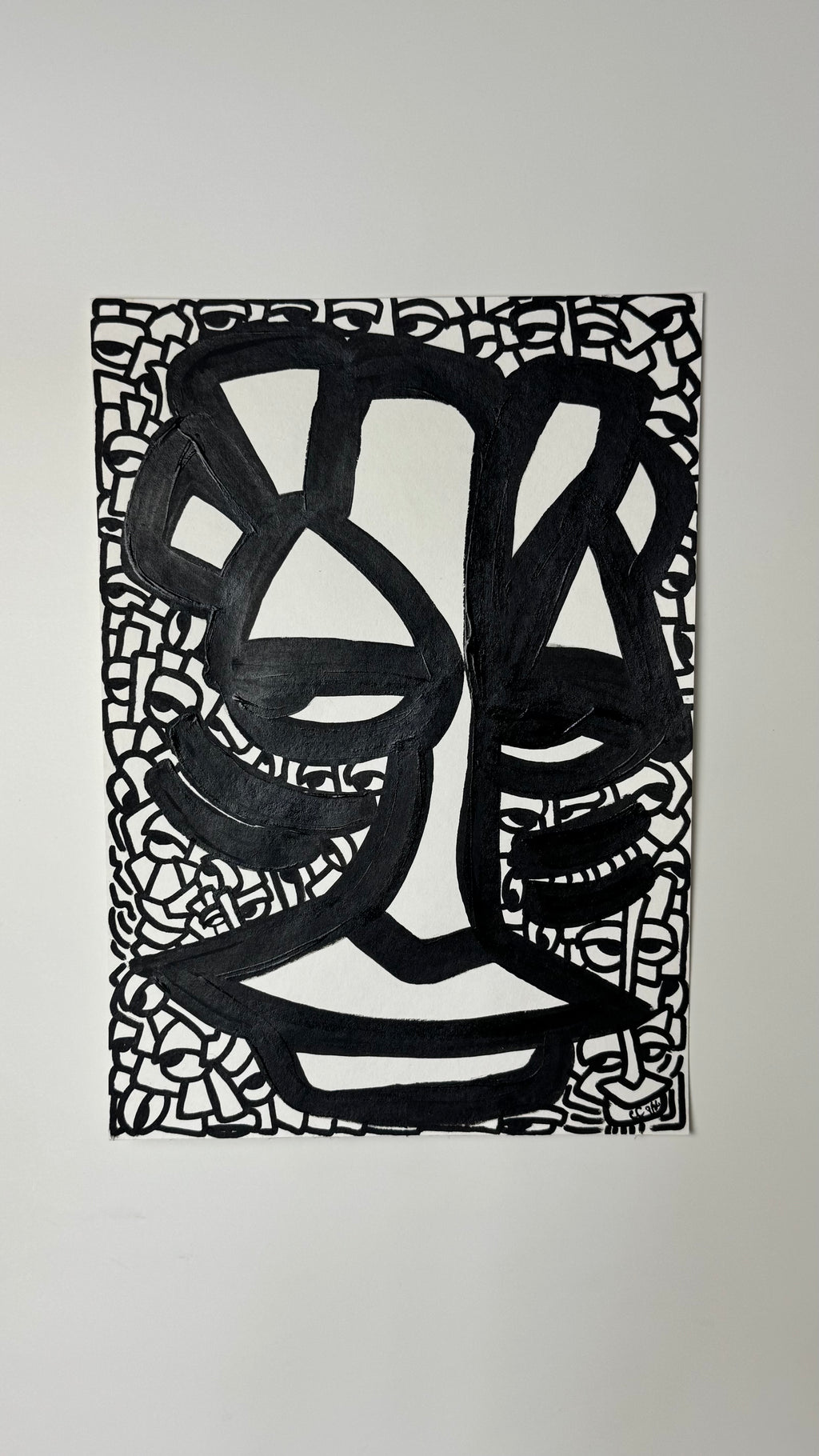 “De Mening van de Buitenstaanders” 24x33.5 cm