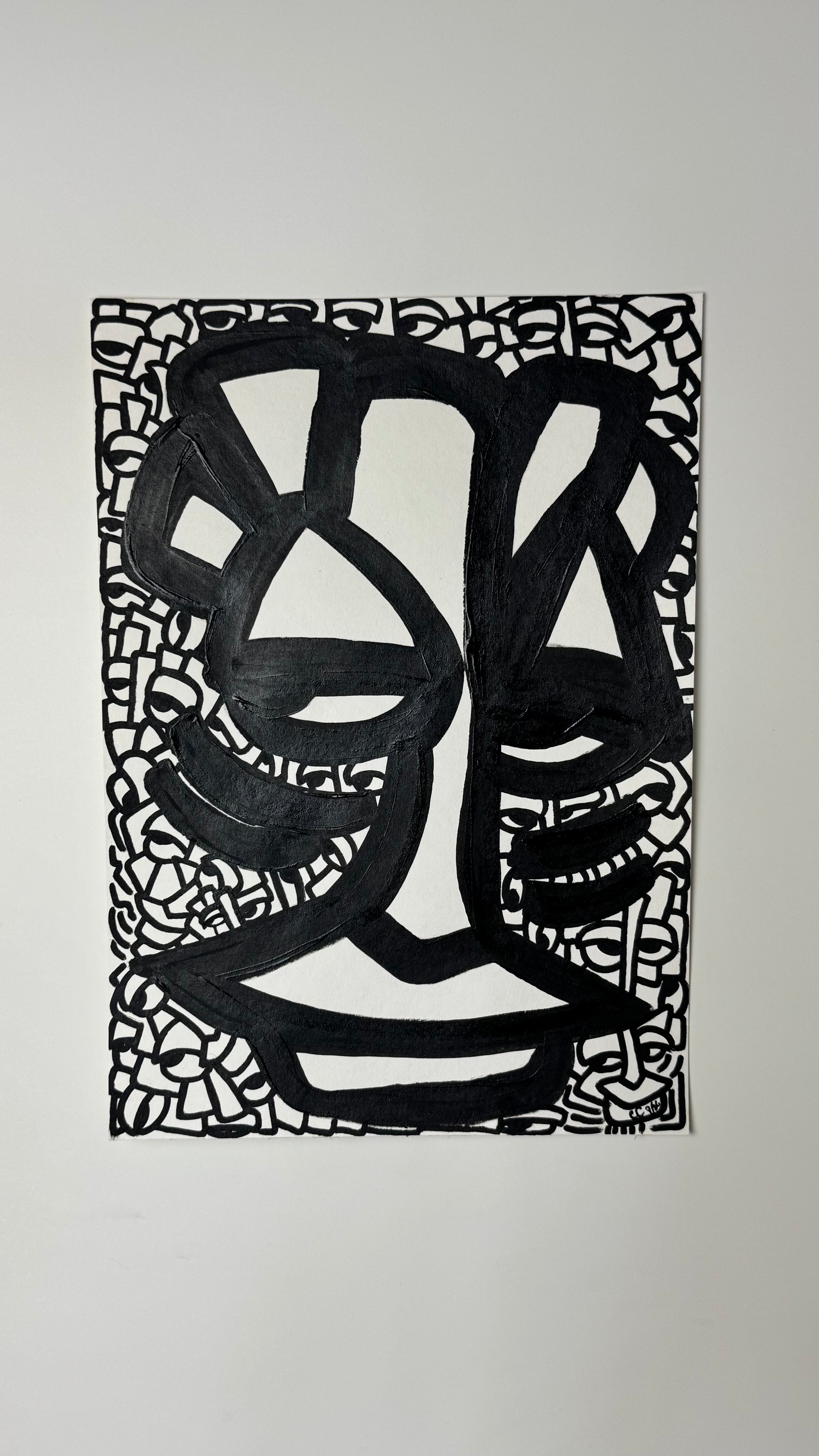 “De Mening van de Buitenstaanders” 24x33.5 cm