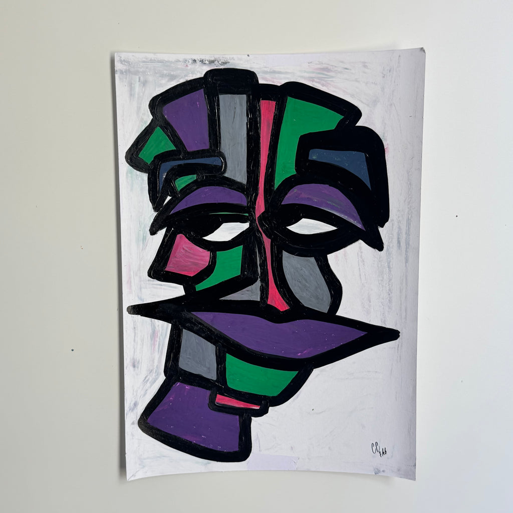 “Een Bewust Mens”  29,7x42 cm