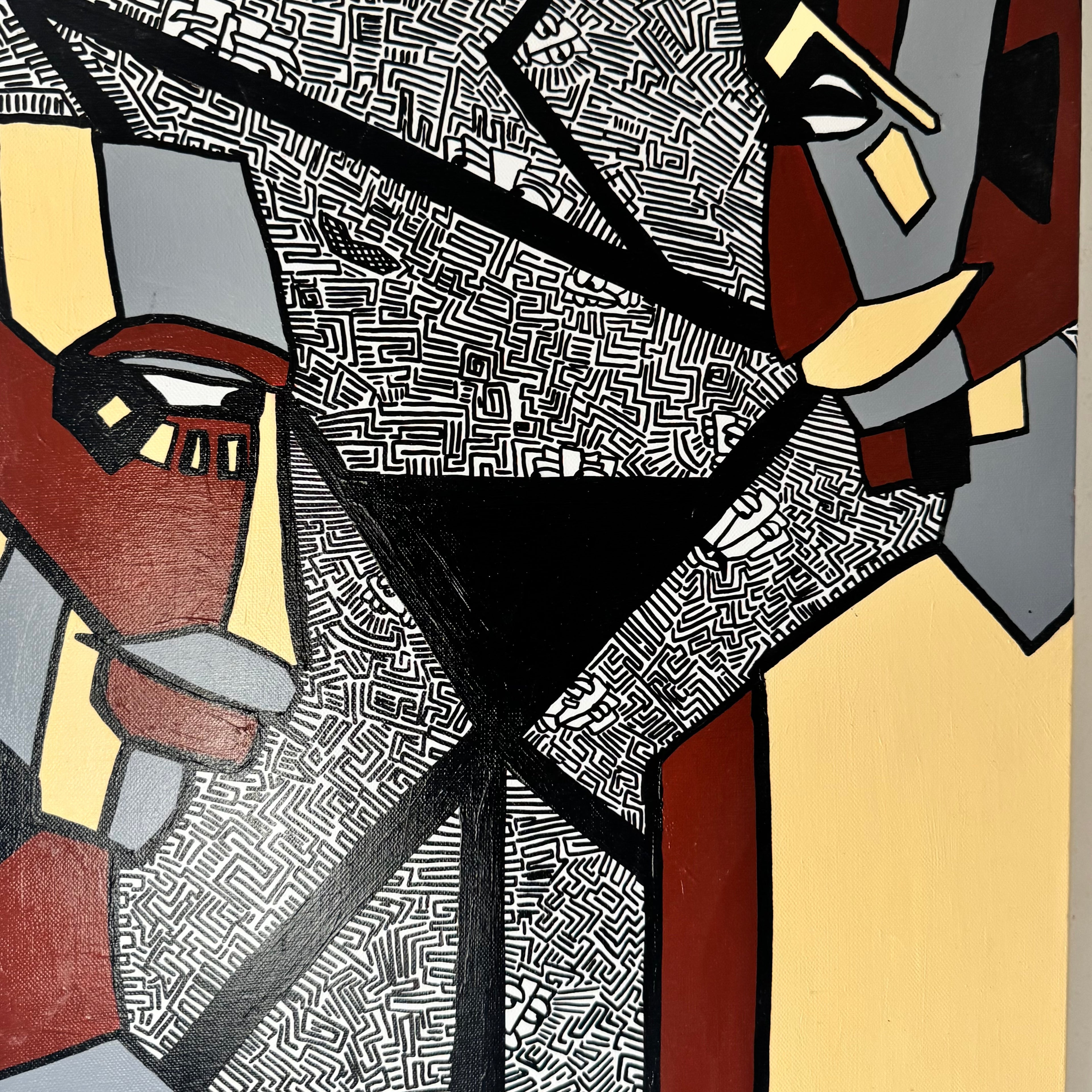 “Kun je het nu Zien” 50x70 cm