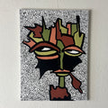 “Hier een Droge Vinger” 30x40 cm