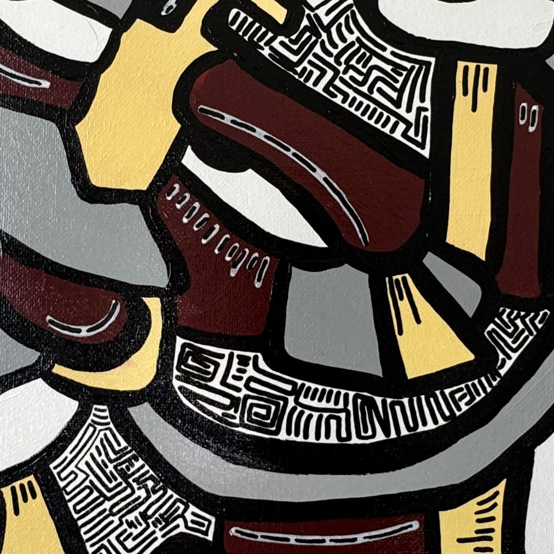 “ Koffer Vol Intuïtie” 30x40 cm