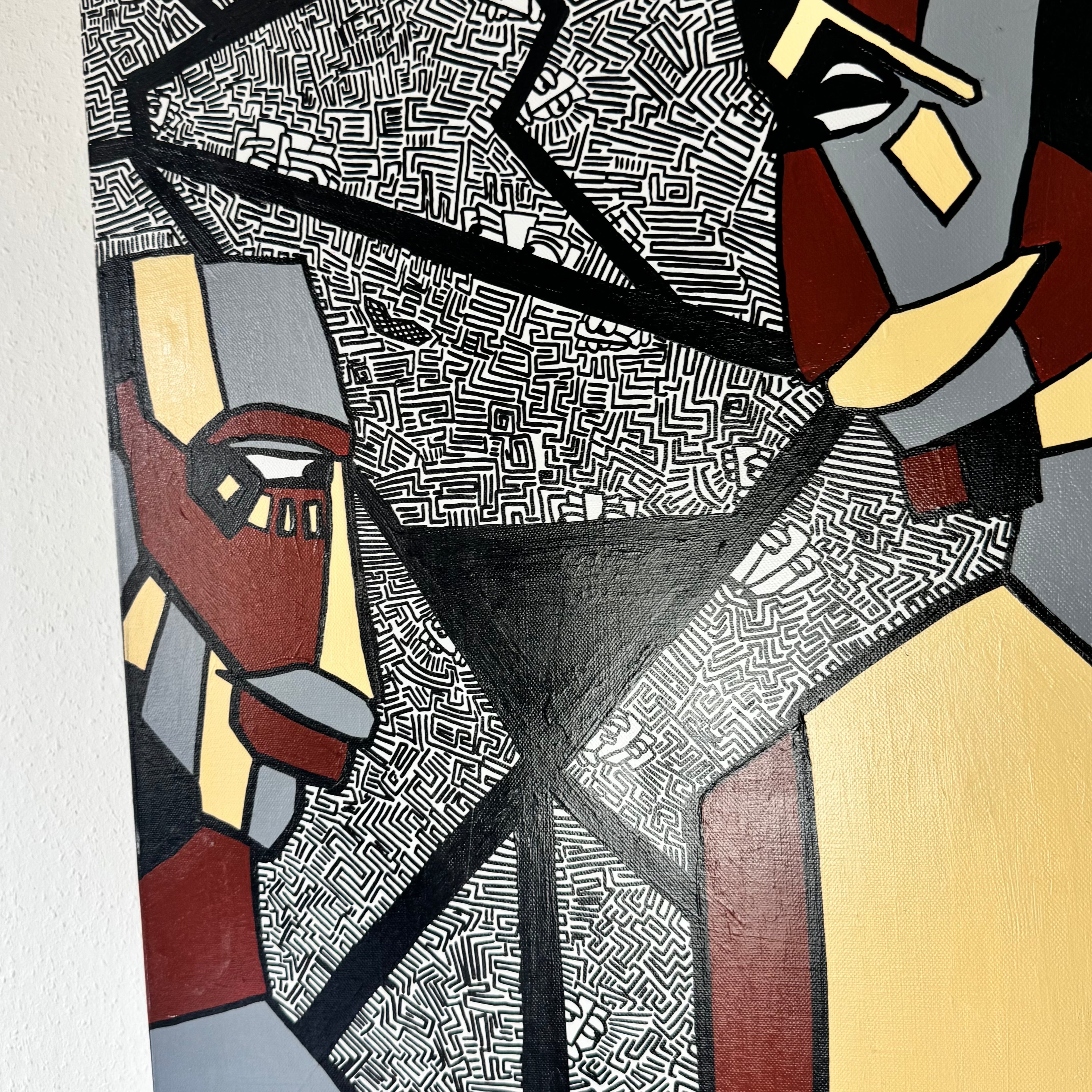 “Kun je het nu Zien” 50x70 cm