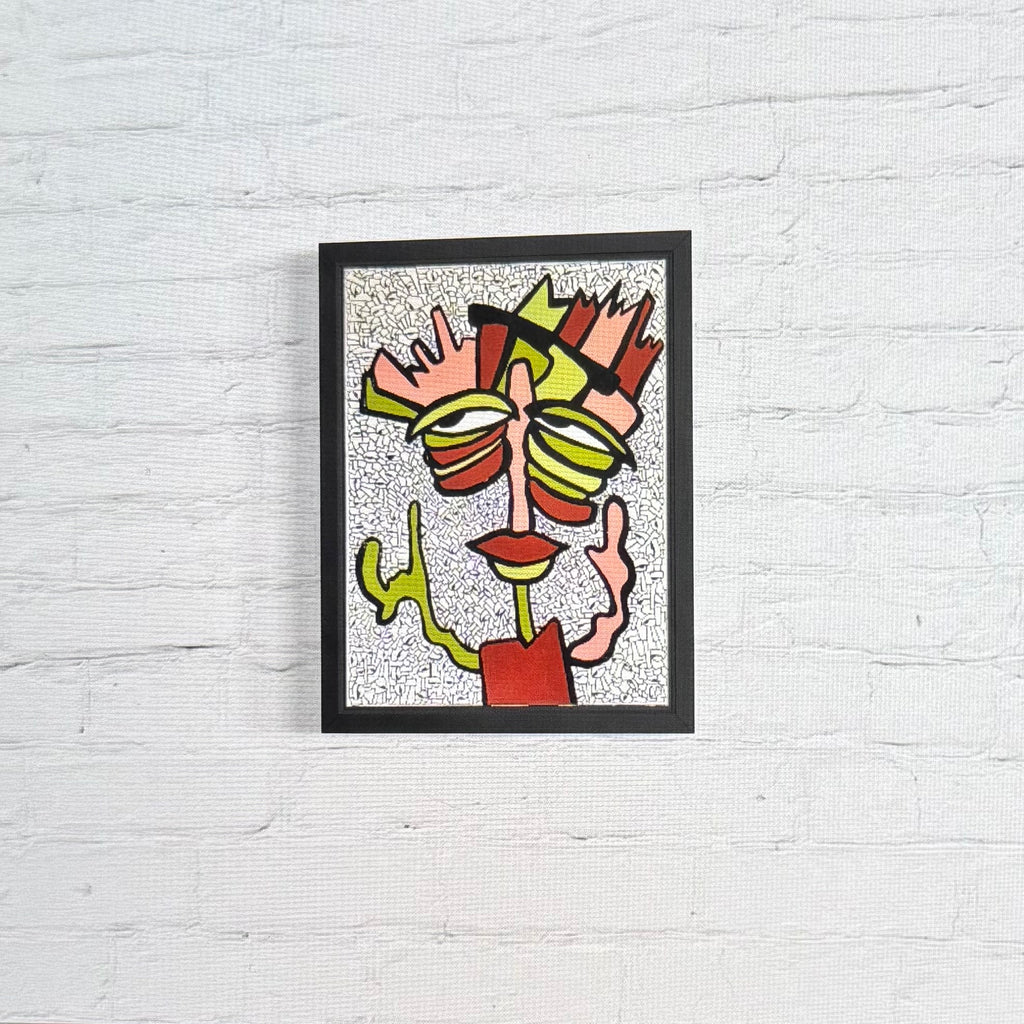 “Handen in de Lucht” 30x40 cm