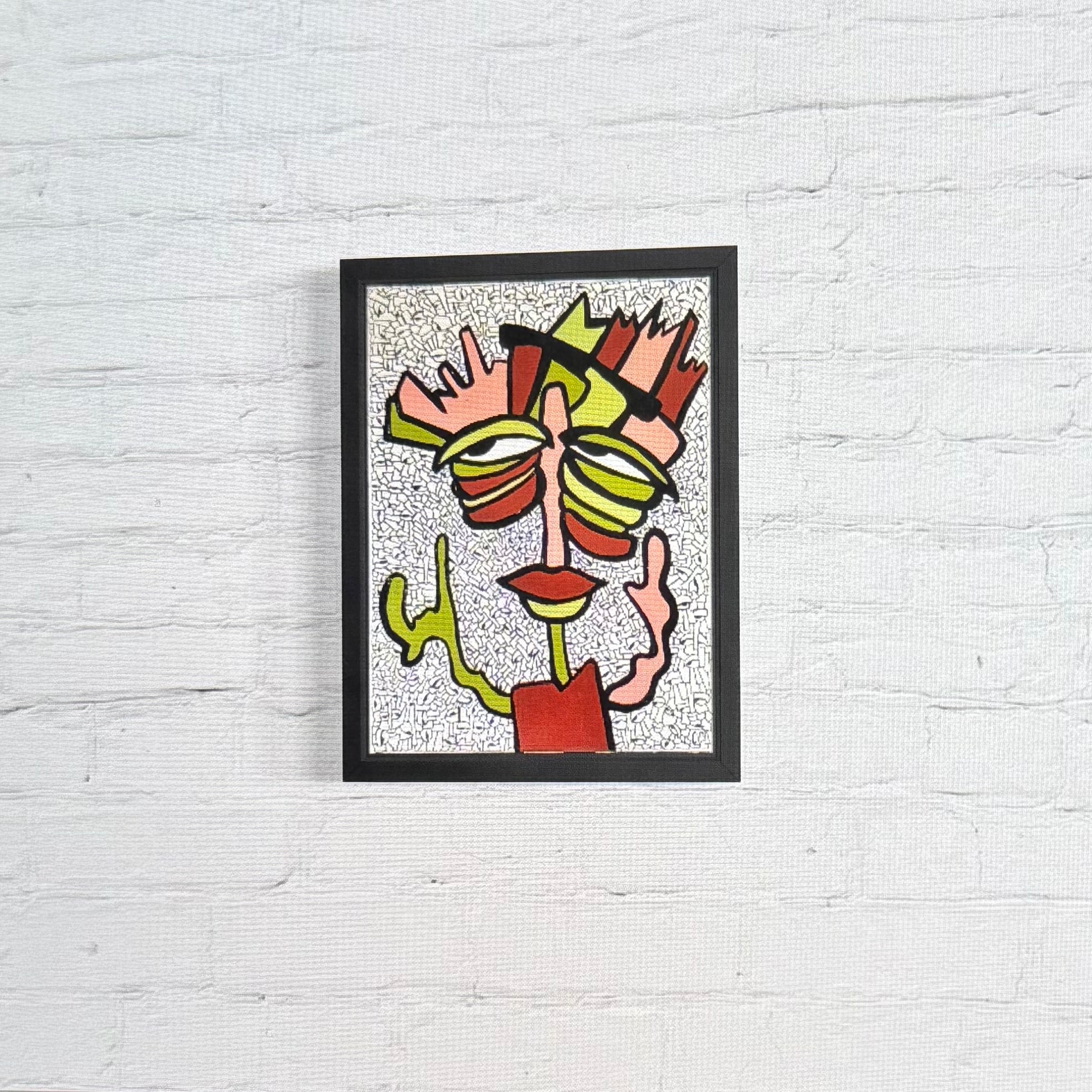 “Handen in de Lucht” 30x40 cm