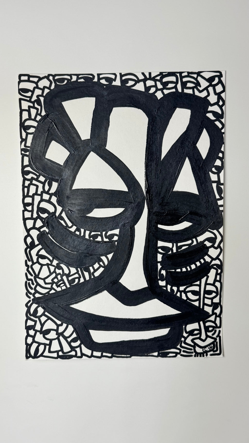 “De Mening van de Buitenstaanders” 24x33.5 cm