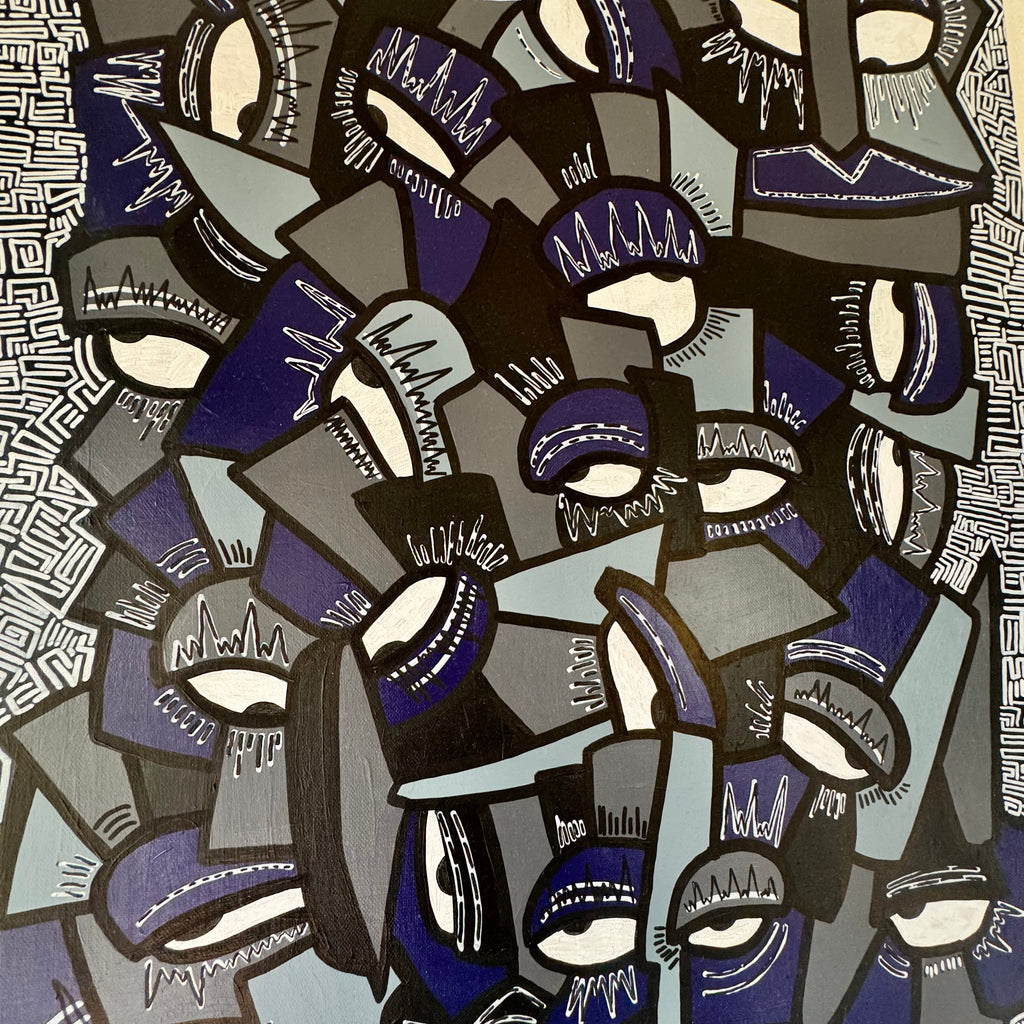 “Stiekem Meekijken 2” 60x80 cm