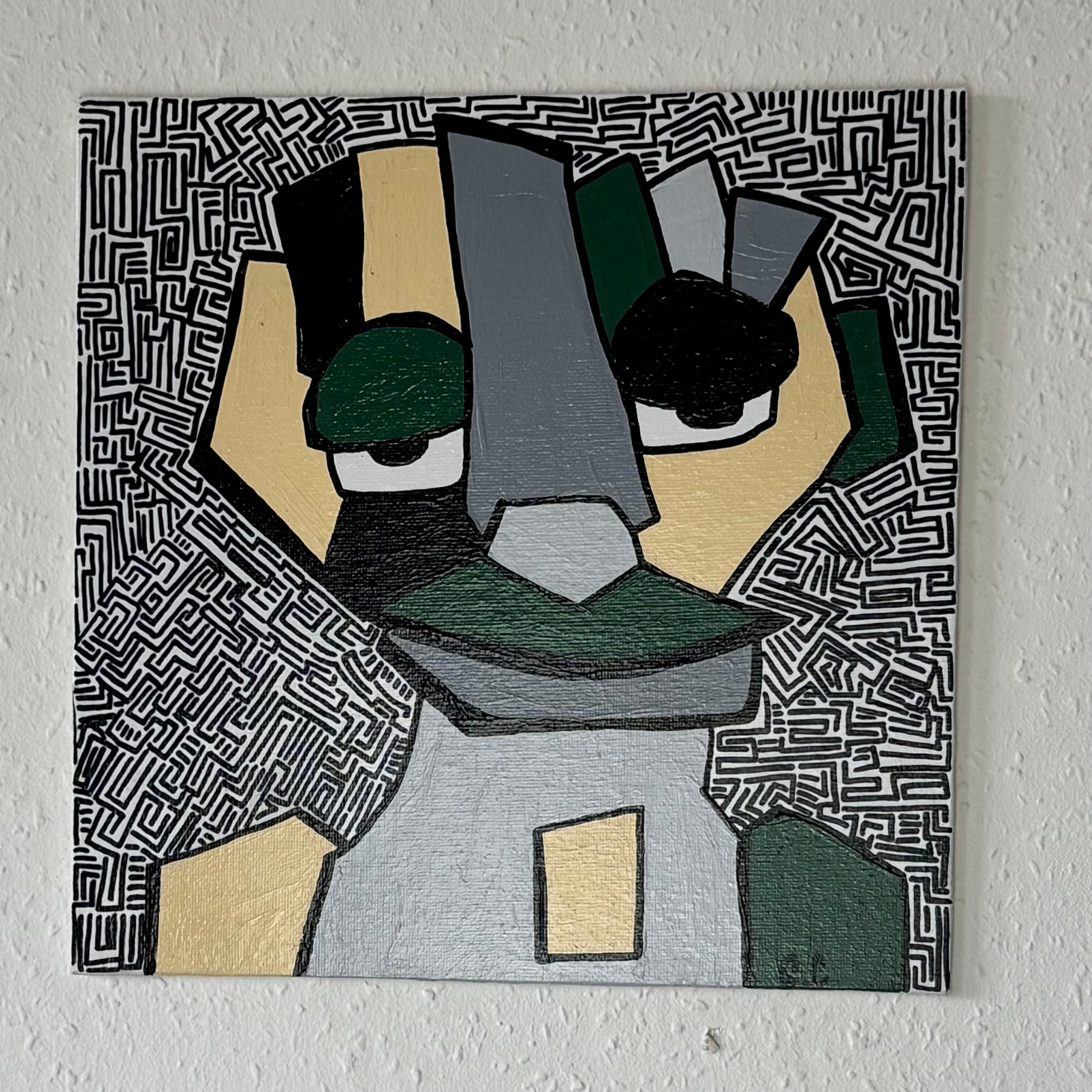 “De Kanjer” 25x25 cm