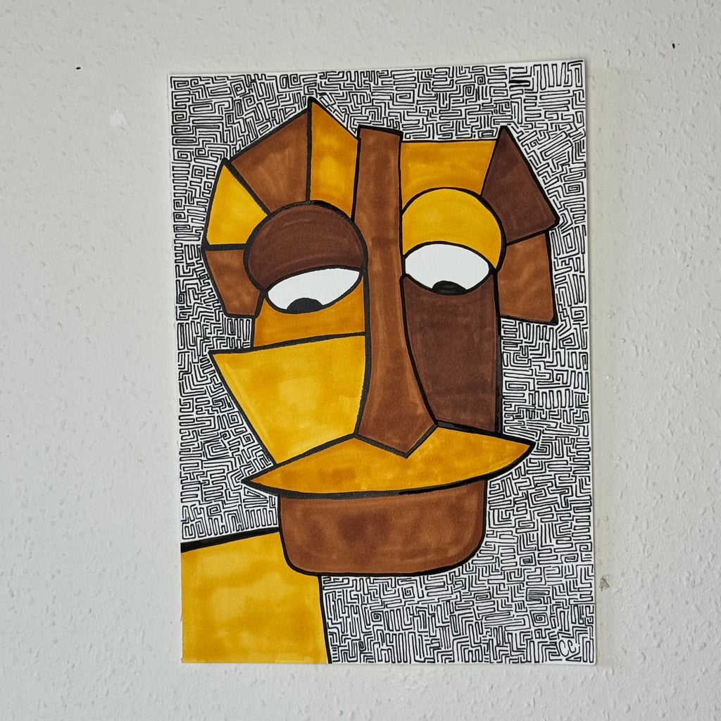 A4 Tekening “Laat het Gaan”
