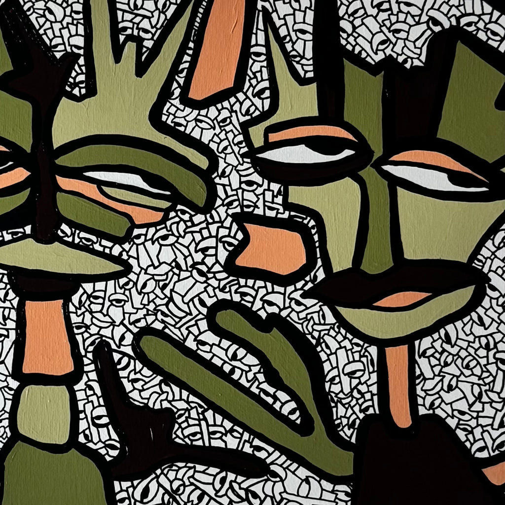 “De Drie Musketiers” 30x70 cm