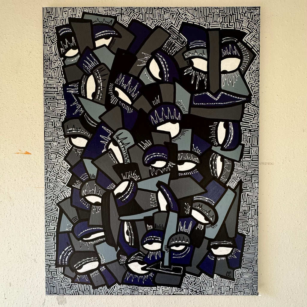 “Stiekem Meekijken 2” 60x80 cm