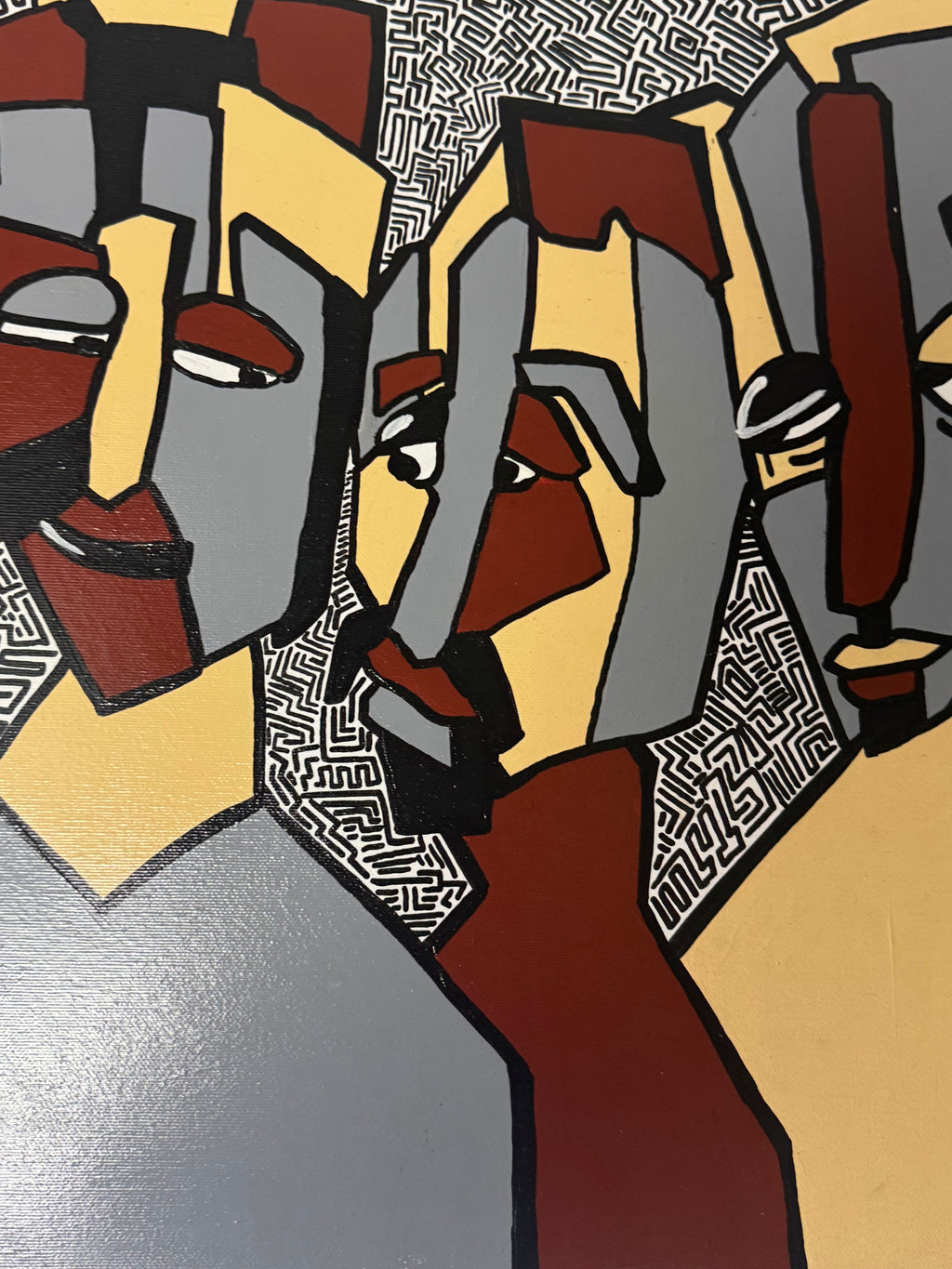 De Vier 50x70 Cm