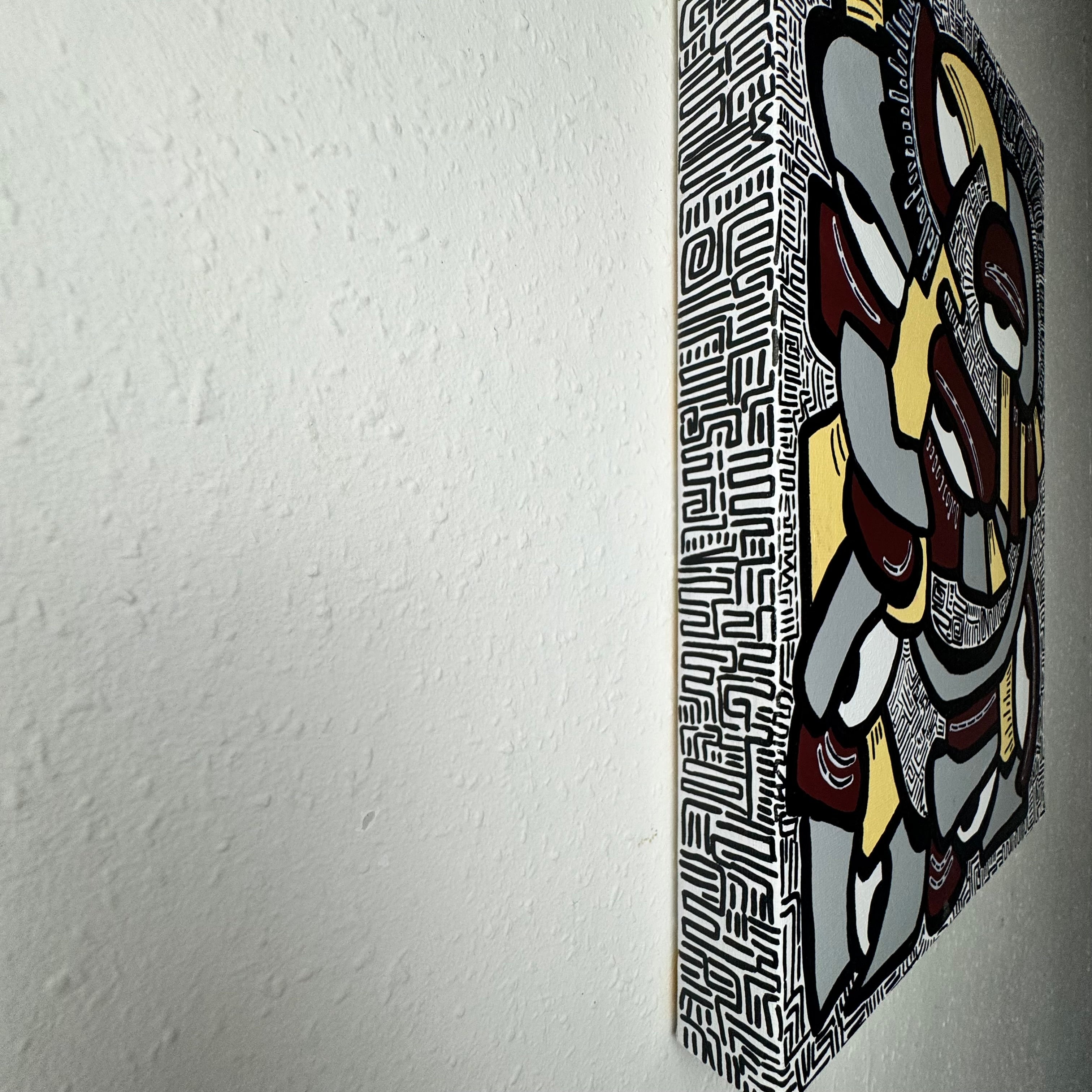 “ Koffer Vol Intuïtie” 30x40 cm