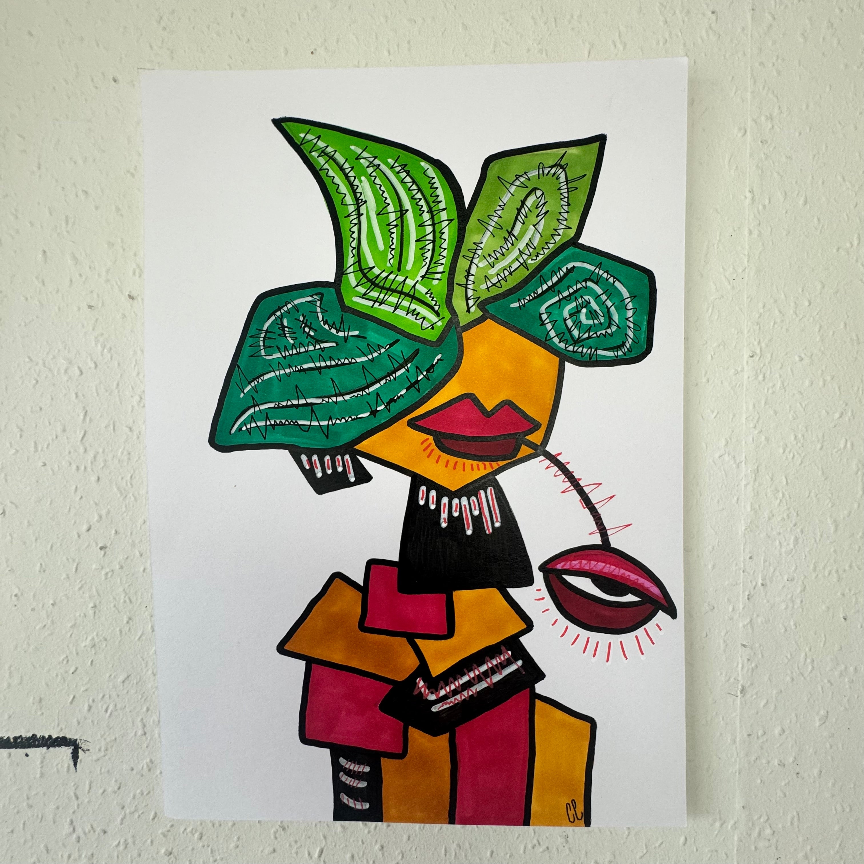A4 Tekening “Gebrek aan Fotosynthese”