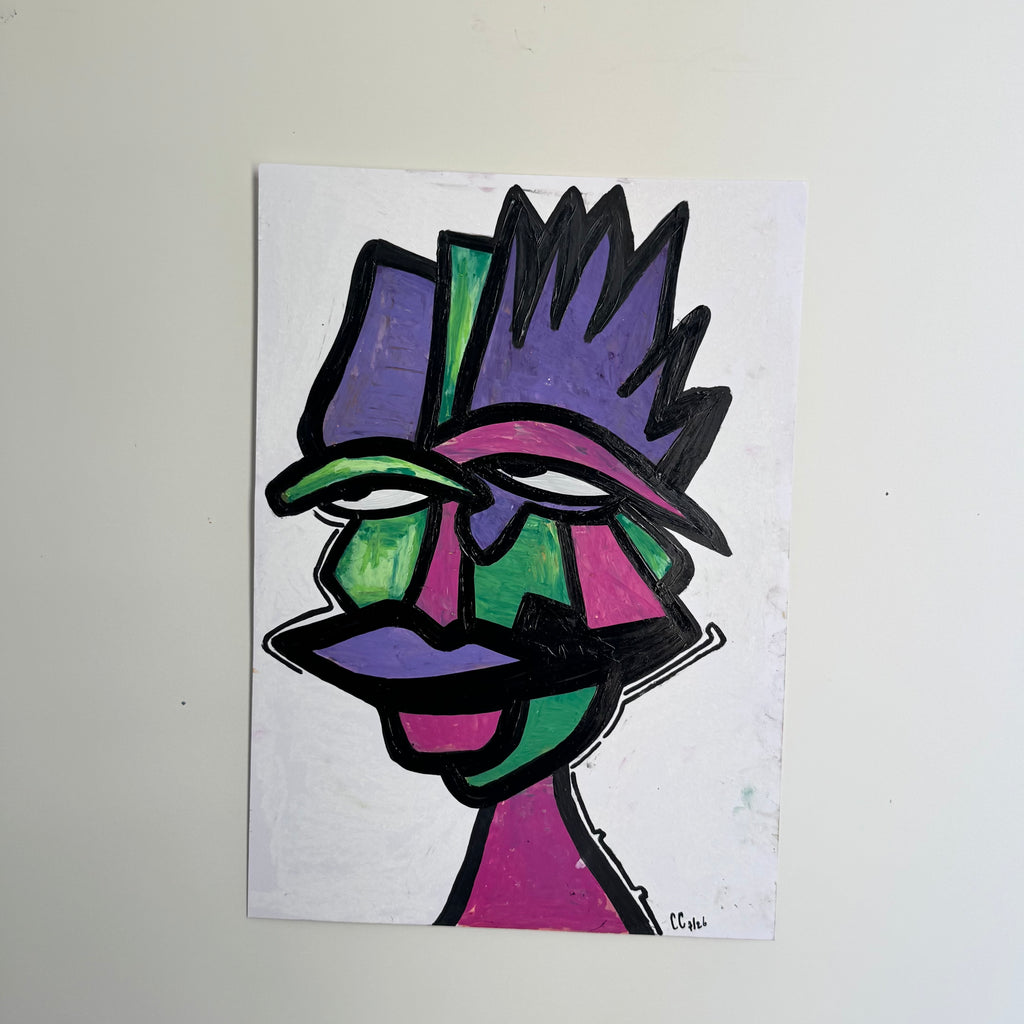 “De Prins uit Azië”  29,7x42 cm