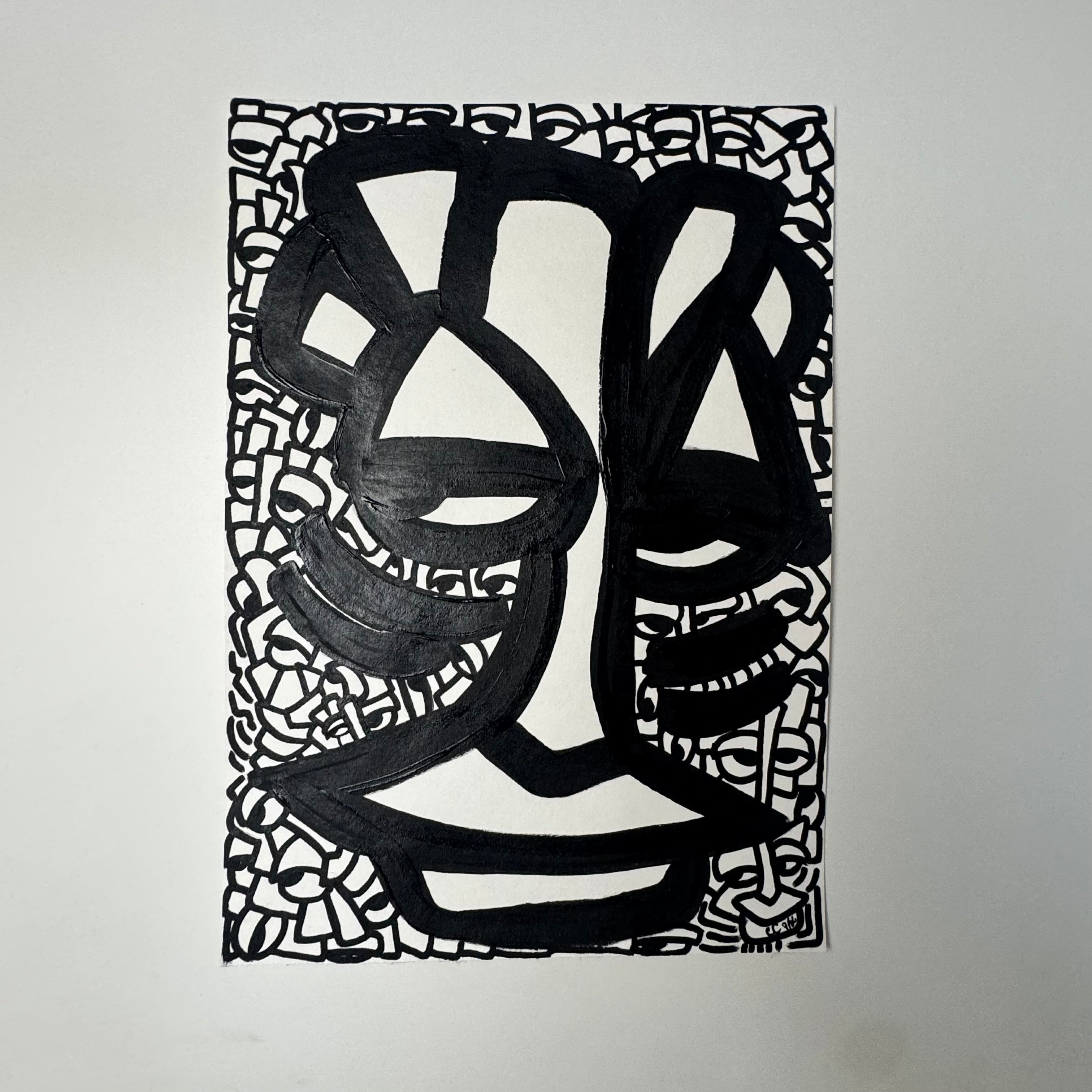 “De Mening van de Buitenstaanders” 24x33.5 cm
