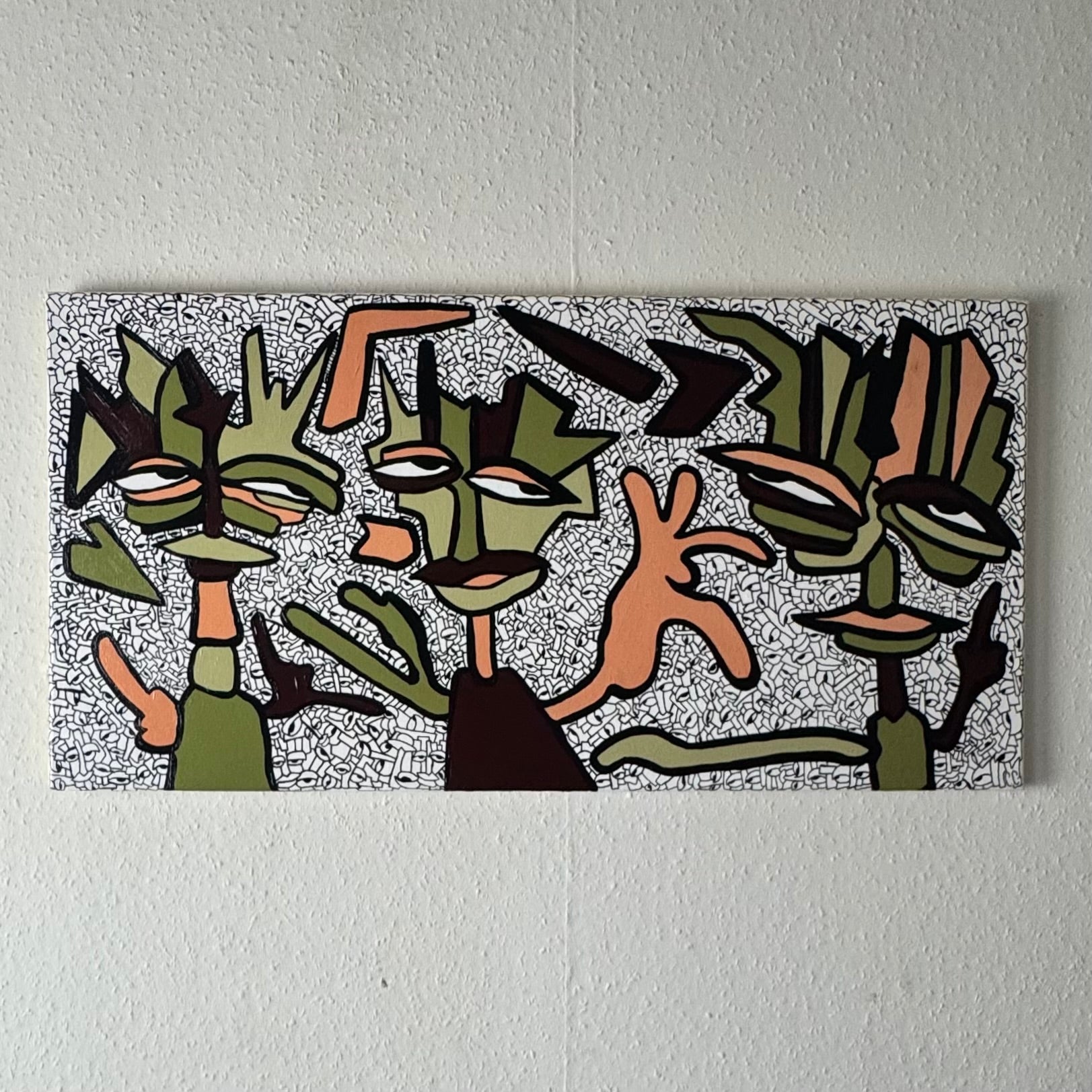 “De Drie Musketiers” 30x70 cm