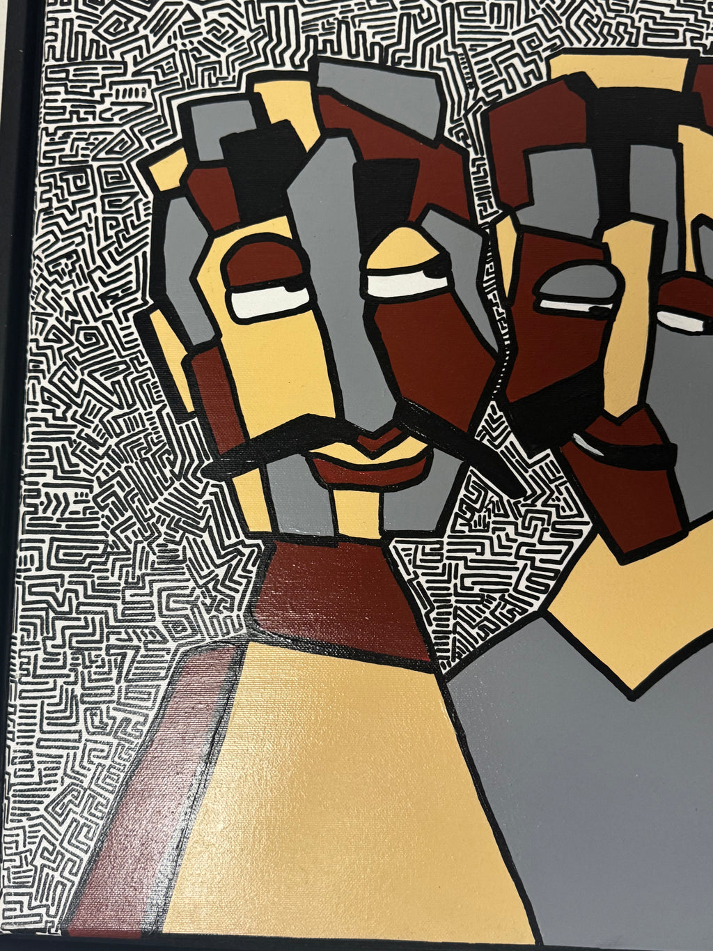 De Vier 50x70 Cm