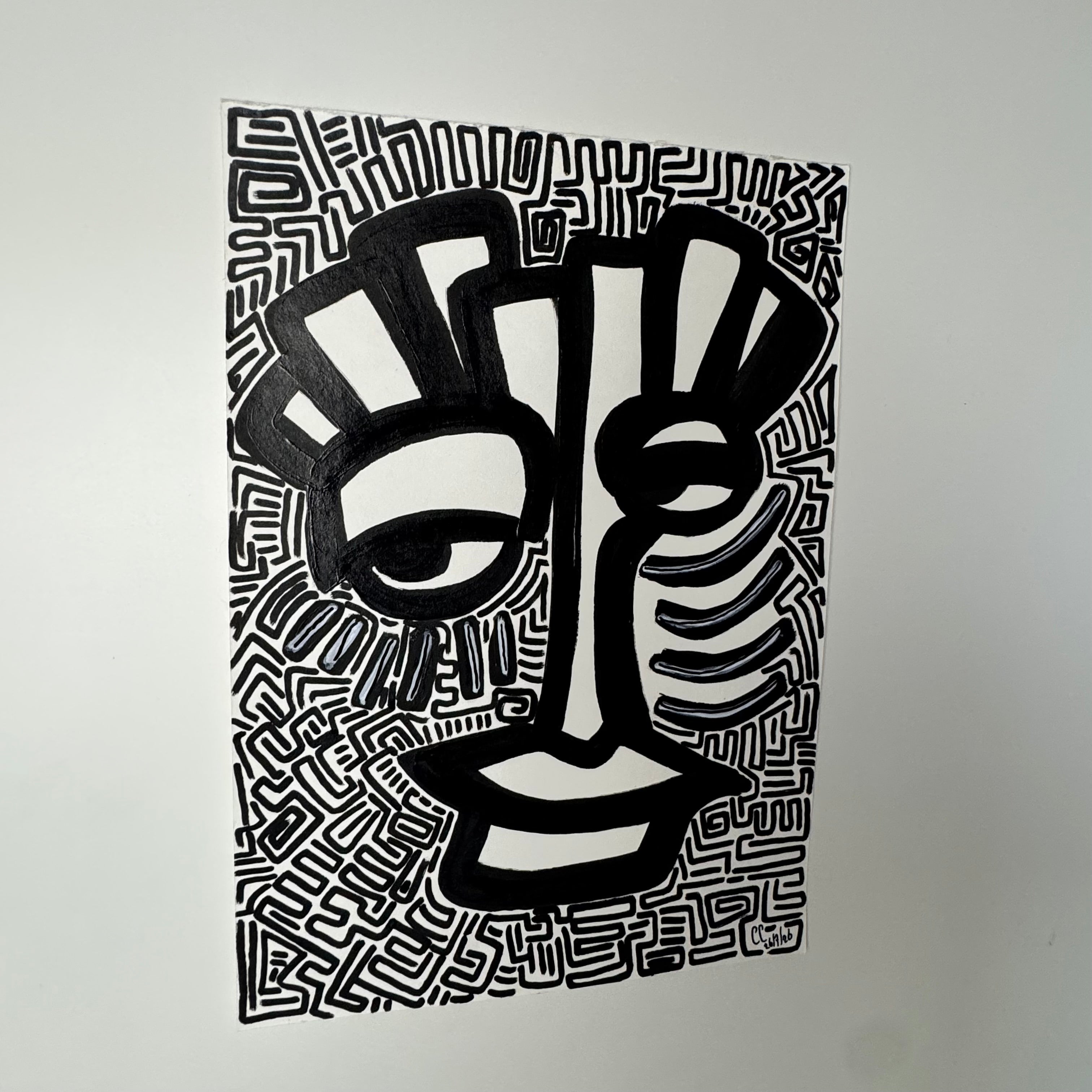 “De Bruggenbouwer” 24x33.5 cm