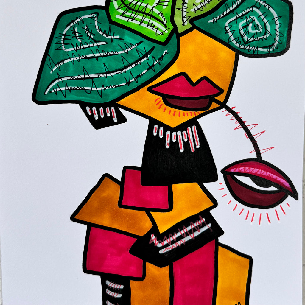 A4 Tekening “Gebrek aan Fotosynthese”