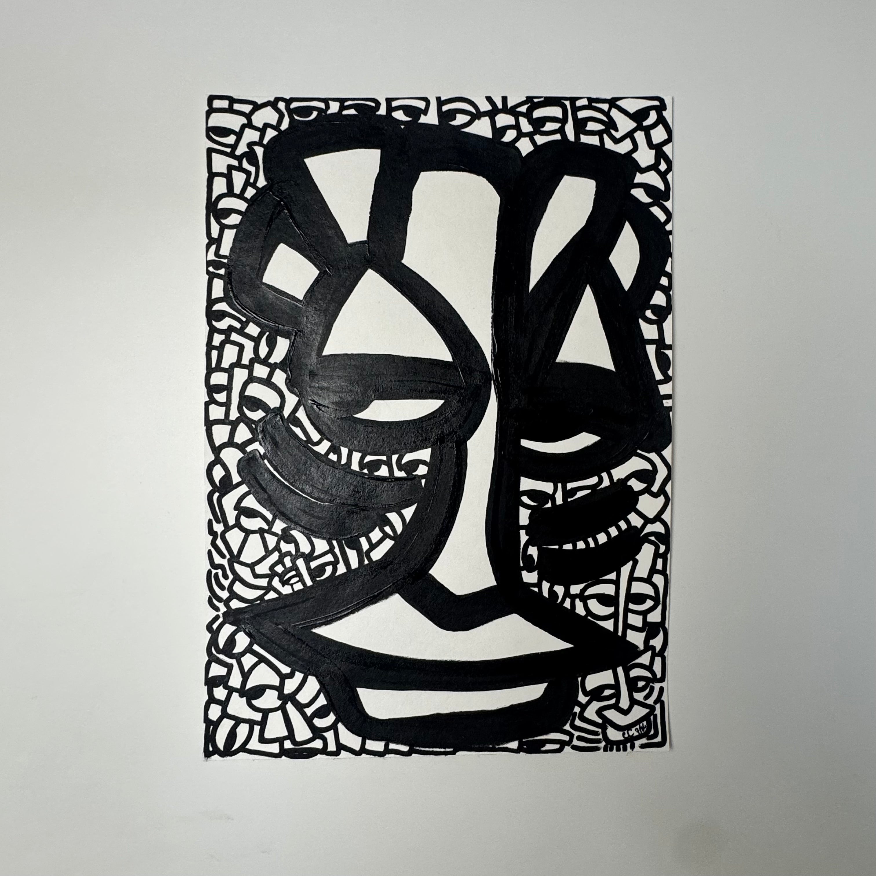 “De Mening van de Buitenstaanders” 24x33.5 cm