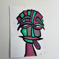 “Waarom steek je jouw tong uit?”  29,7x42 cm