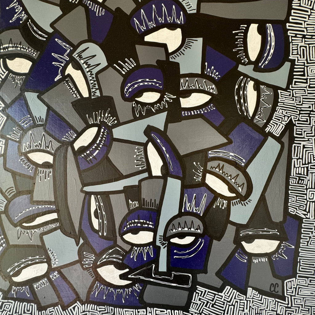 “Stiekem Meekijken 2” 60x80 cm