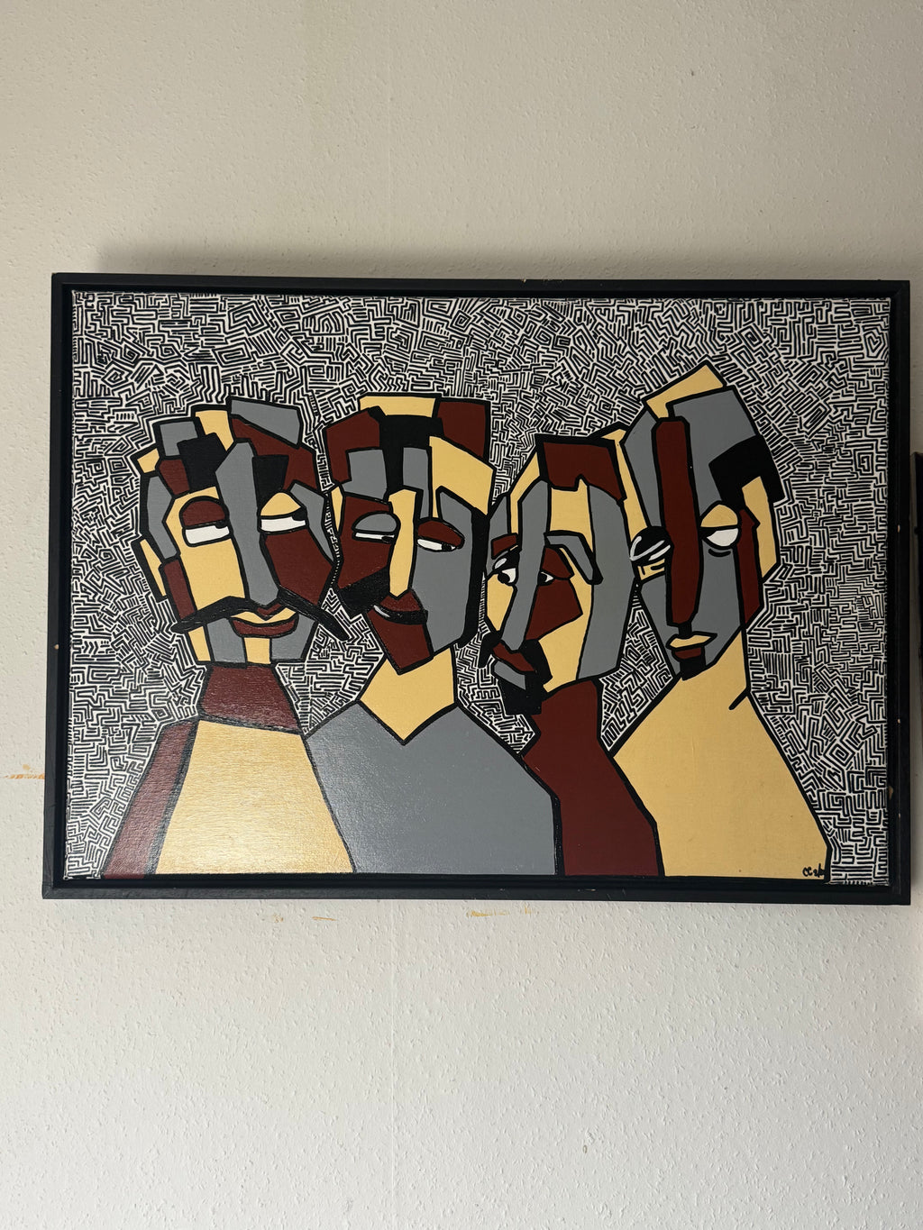 De Vier 50x70 Cm