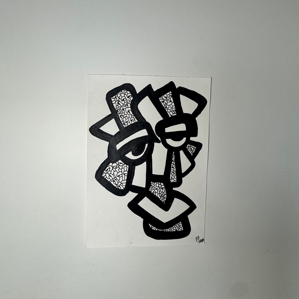 “Vragen op de Brug” 24x33.5 cm