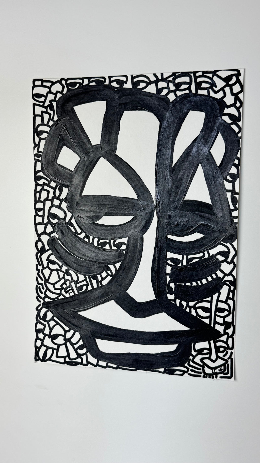 “De Mening van de Buitenstaanders” 24x33.5 cm