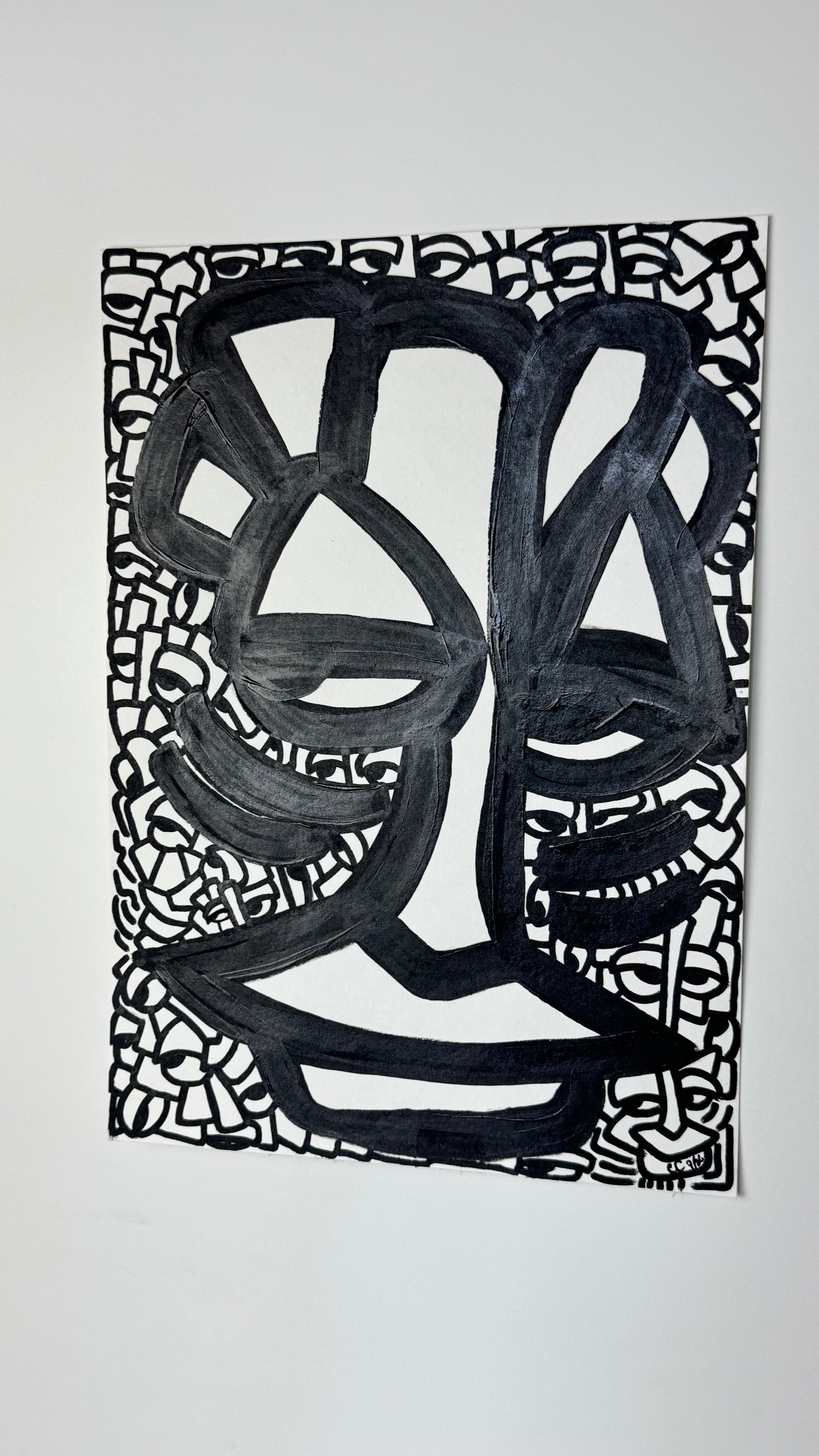 “De Mening van de Buitenstaanders” 24x33.5 cm