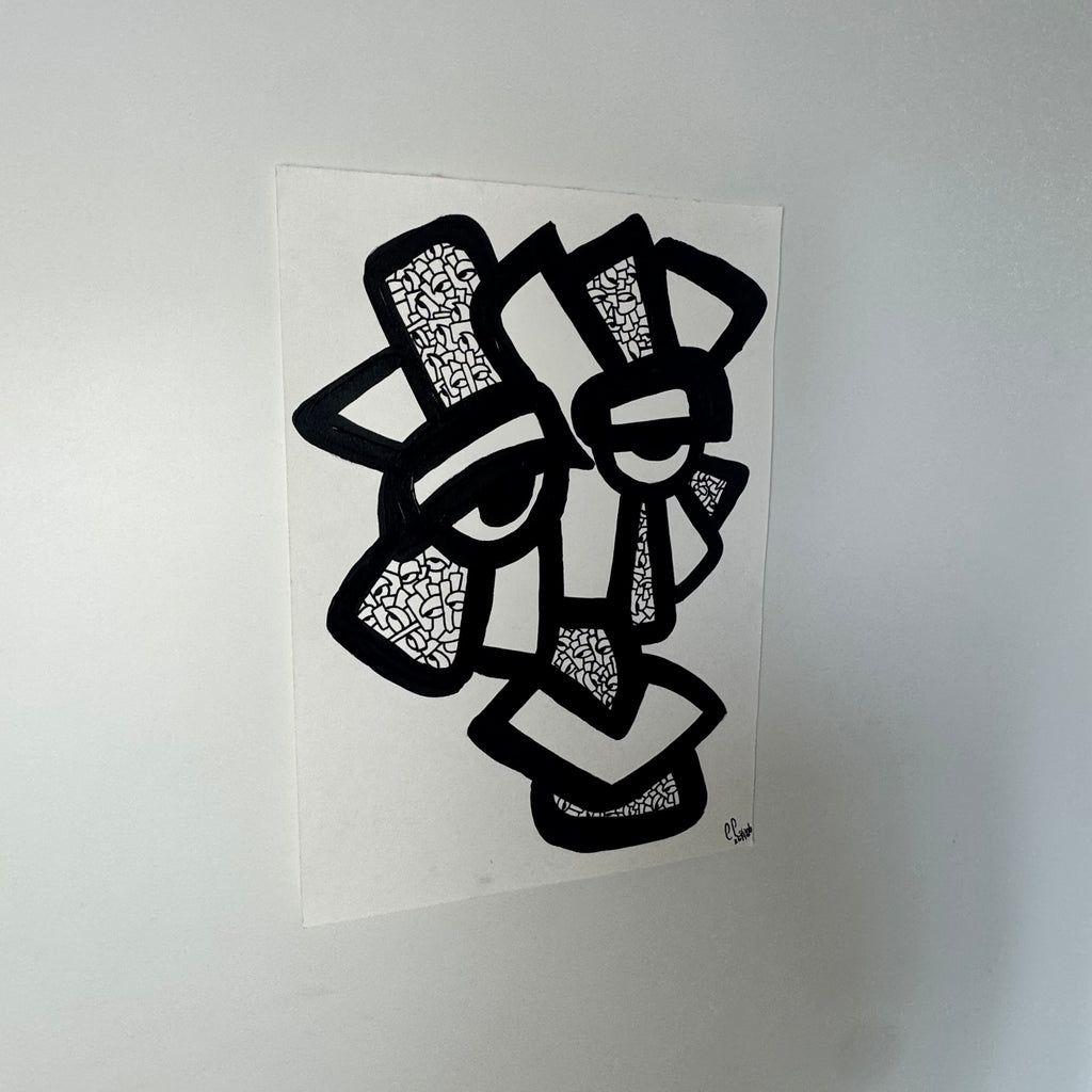 “Vragen op de Brug” 24x33.5 cm