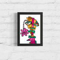 A4 Tekening “De Bloem uit het Brein”