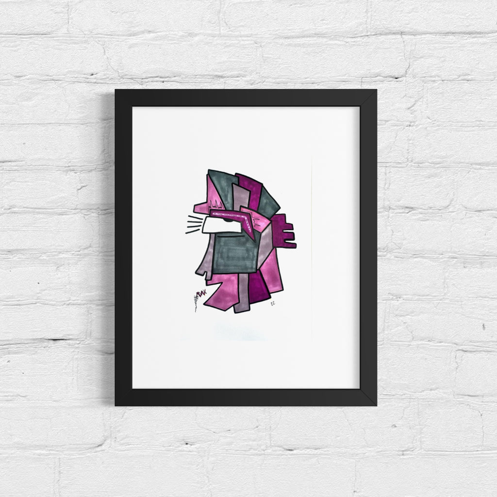 A4 Tekening “Prikkeldraad”