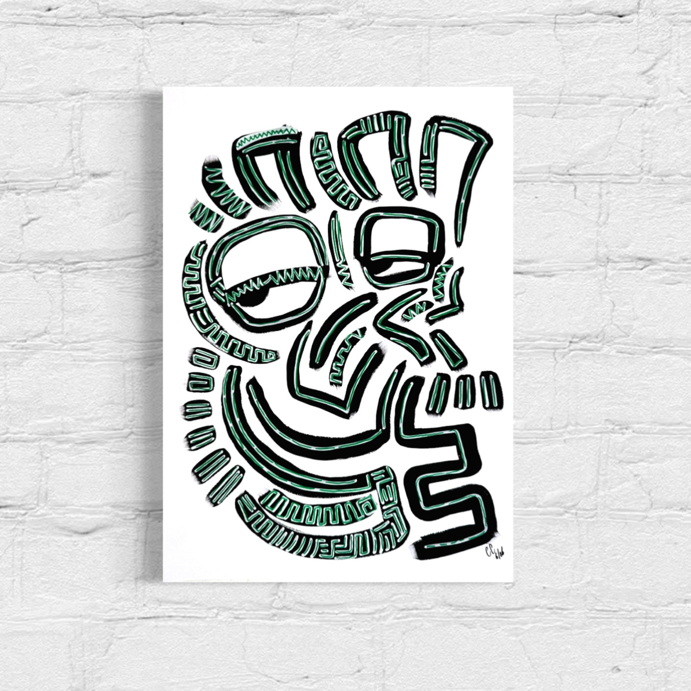 A3 Poster “De Bliksem 126”