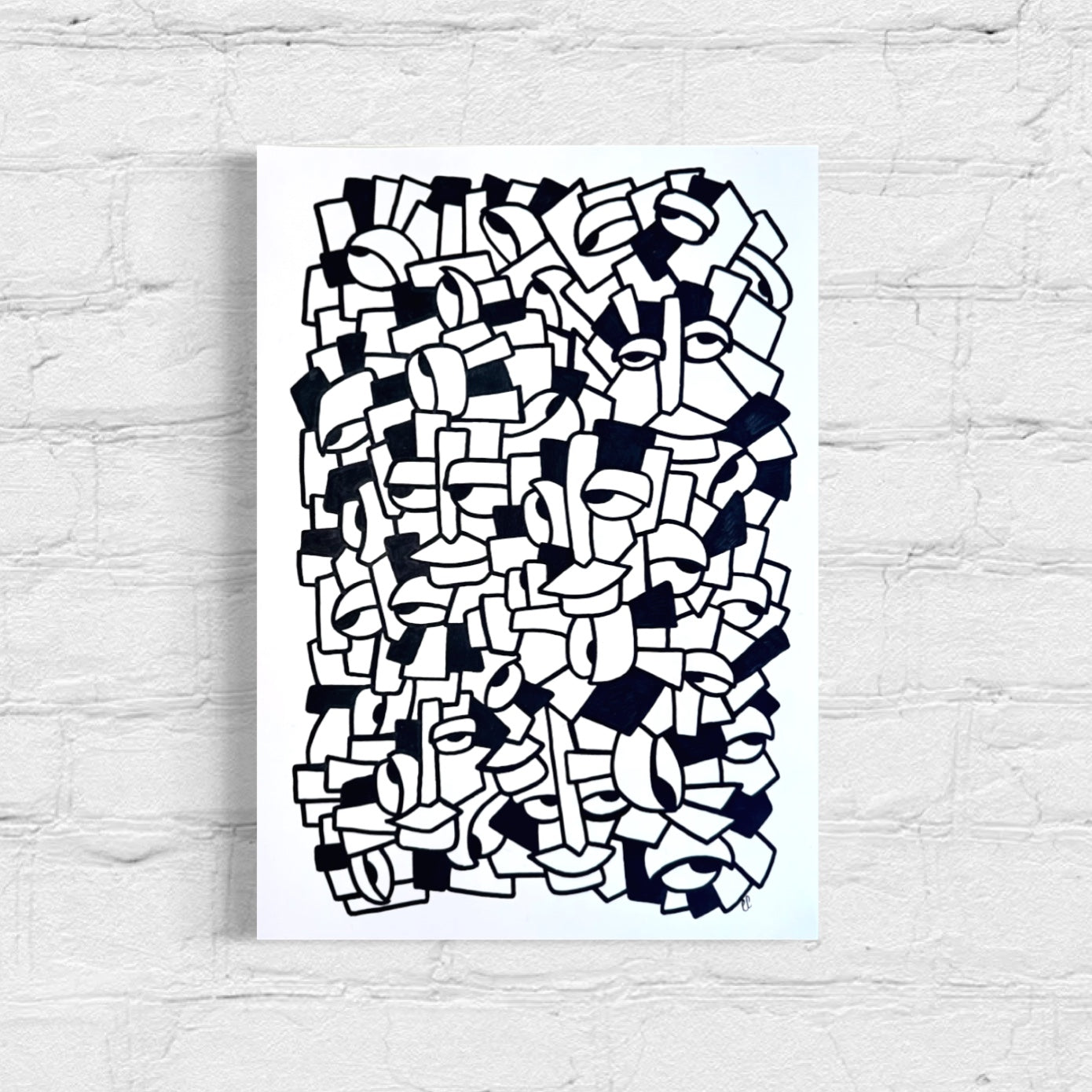 A3 Poster “Maskers van de Ziel”