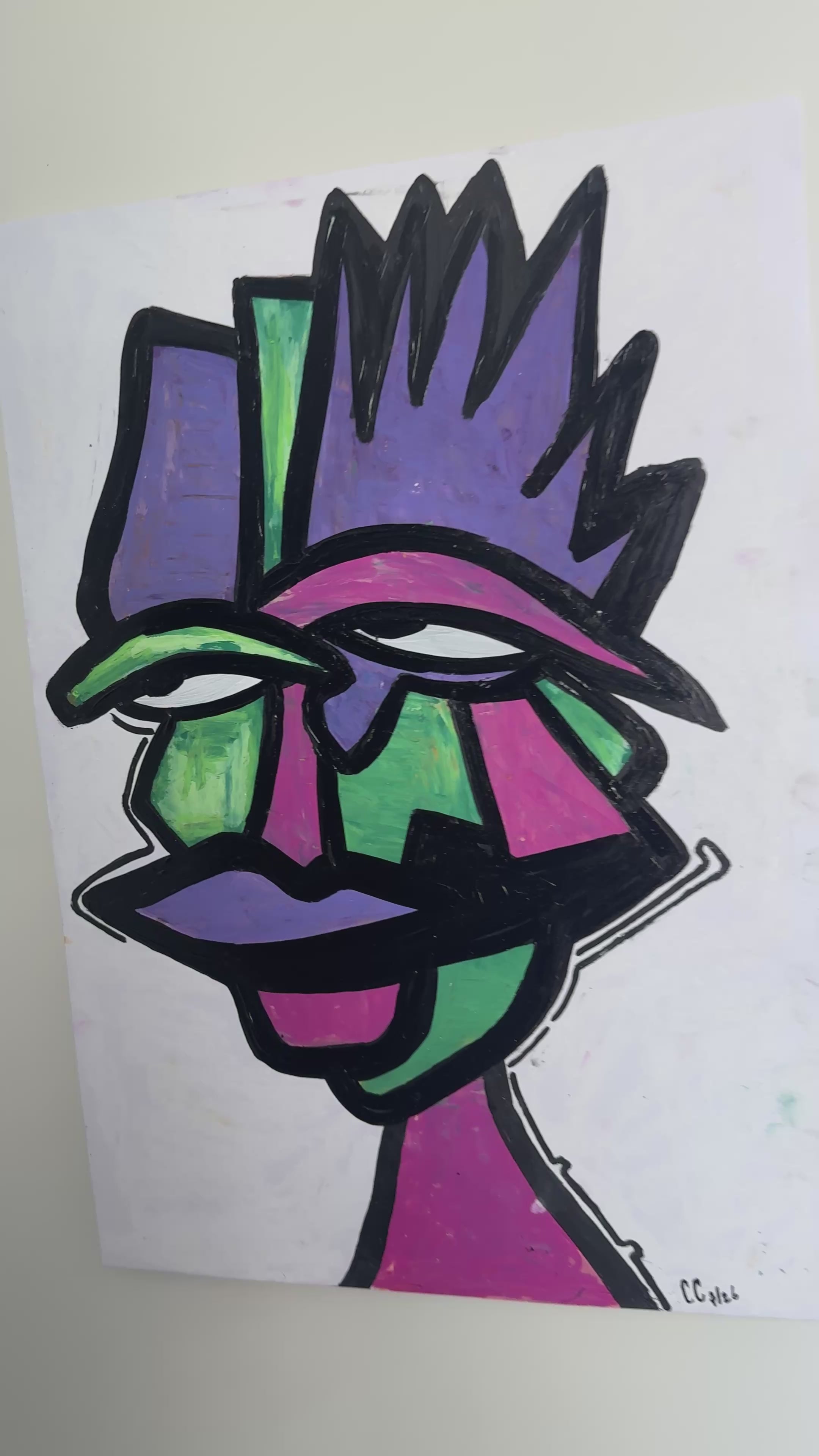 “De Prins uit Azië”  29,7x42 cm